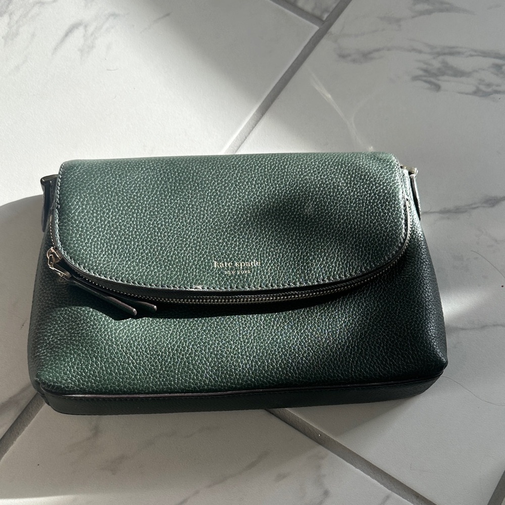 Kate Spade Forest Green Crossbody Bag